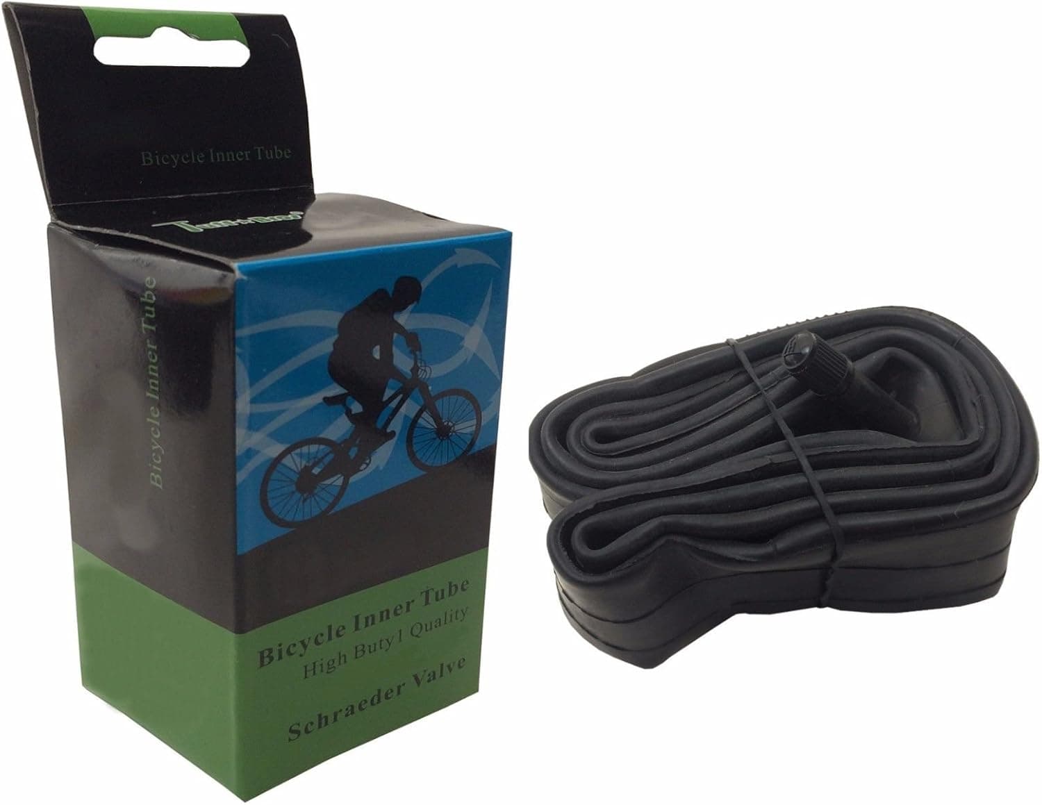 Heavy Duty Schrader Bicycle Inner Tubes Cycling Valve Bike Tube Cruiser