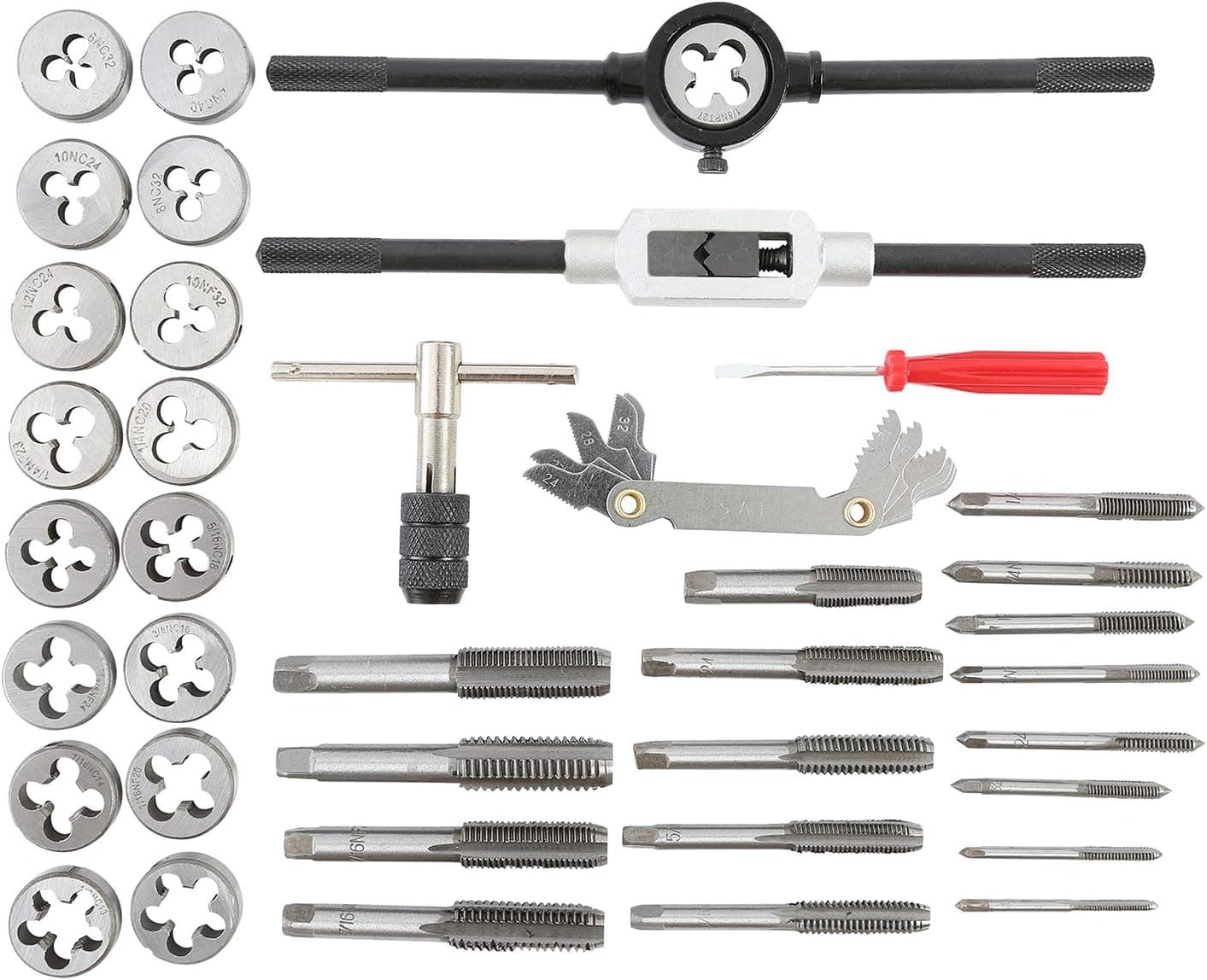 GreatNeck DT40M Metric Tap and Die Set, 41-Piece
