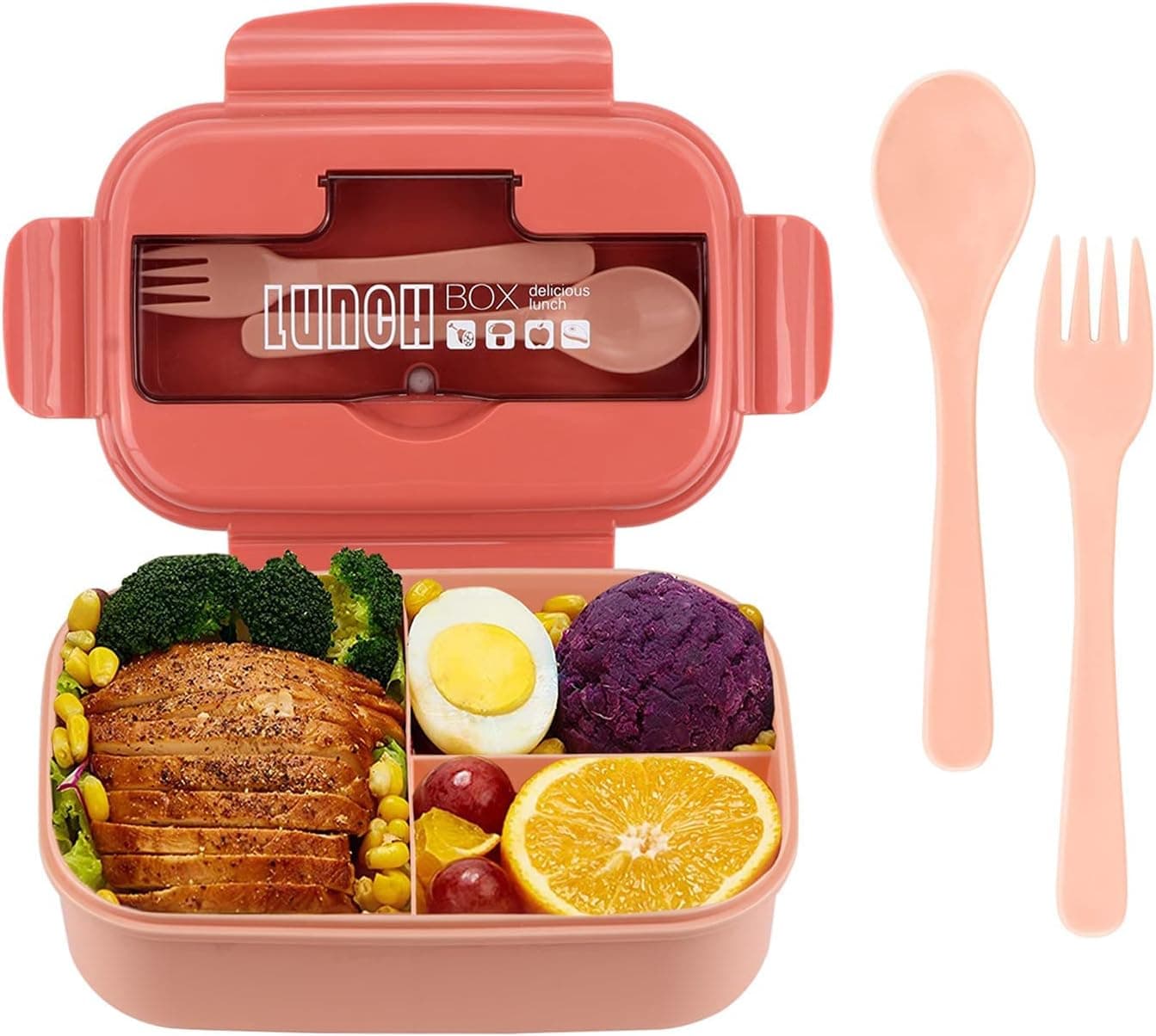 HSYTEK Bento Box 3 Compartment
