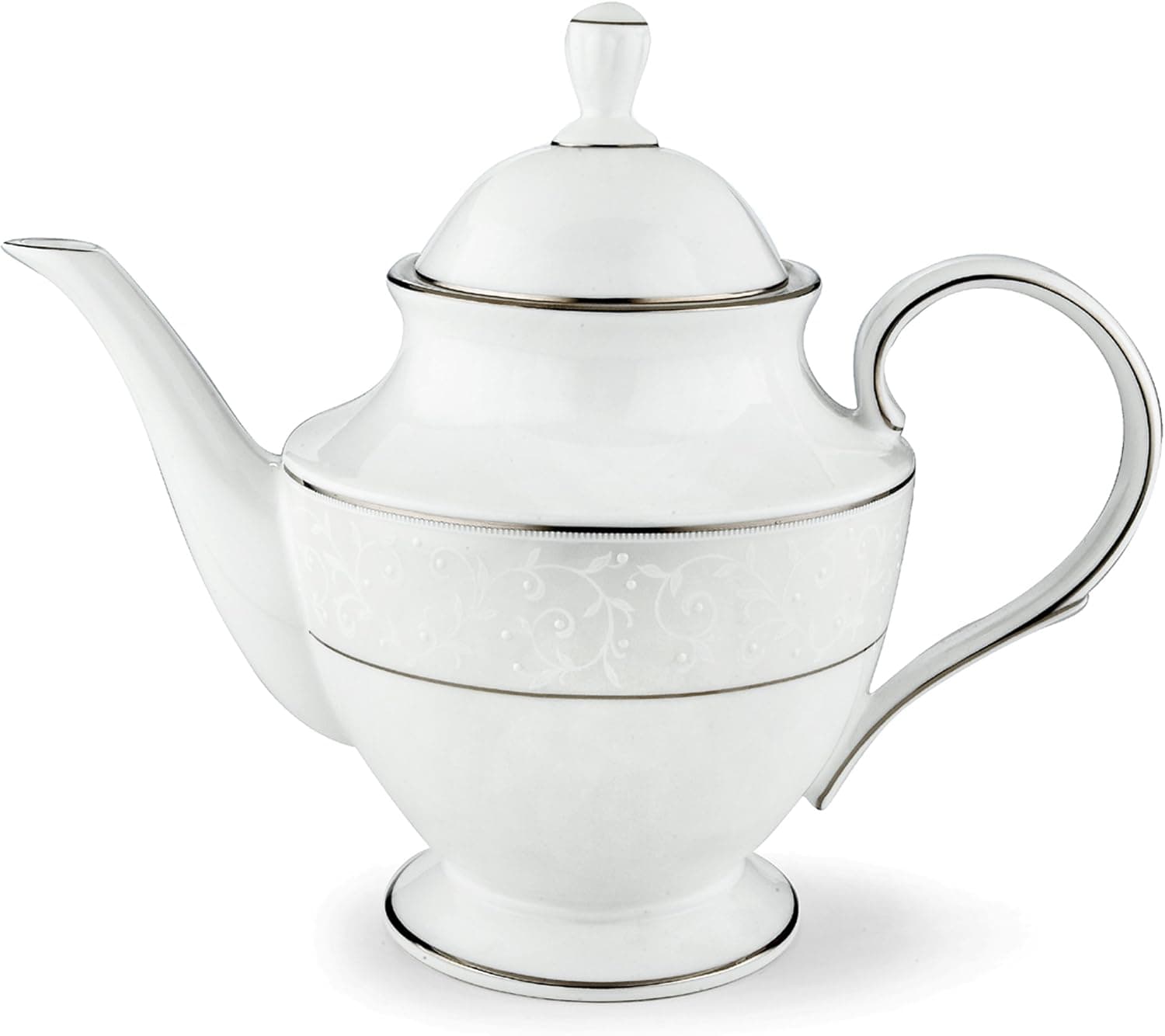 Lenox Opal Innocence Teapot, White