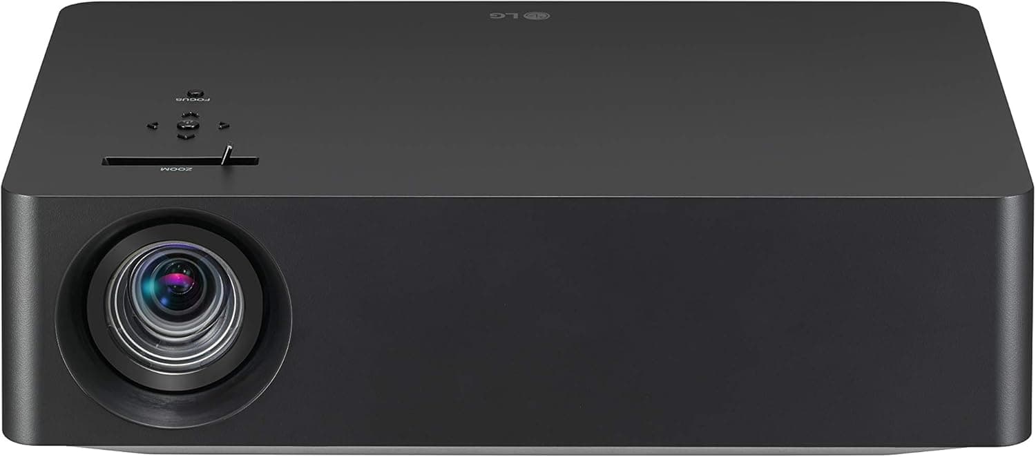 LG CineBeam UHD 4K Projector HU70LAB - DLP Home Theater Smart Projector, Black