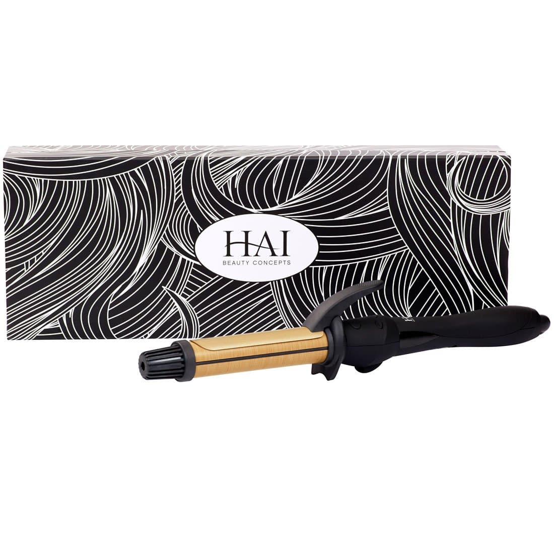 HAI SYLKSTYLER - Professional Silk Ceramic Curling Iron, Dual Voltage, 1 inch