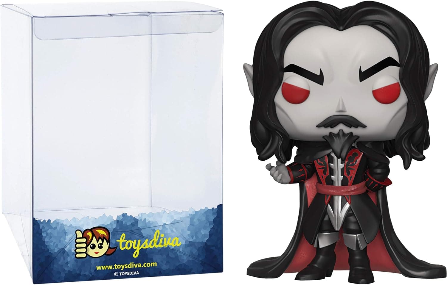 Vlad Dracula Tepes: Funk o Pop! Animation Vinyl Figure Bundle with 1 Compatible 'ToysDiva' Graphic Protector (582 - 38550 - B)