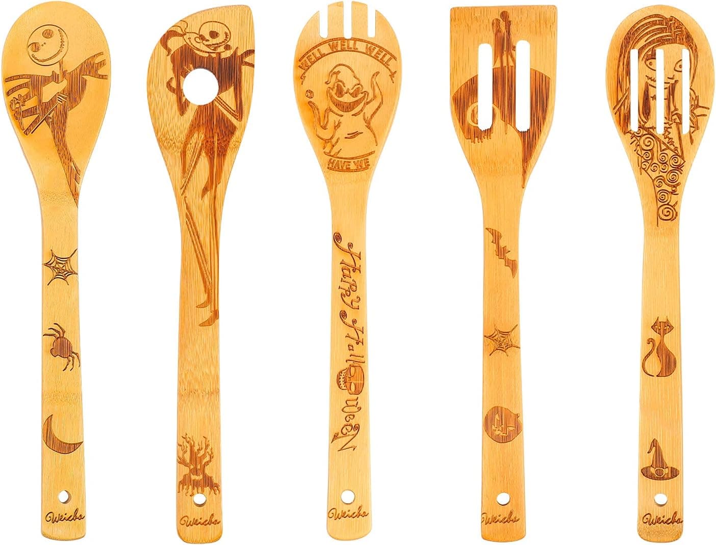 Halloween Wooden Spoons for Cooking (Spoons3)