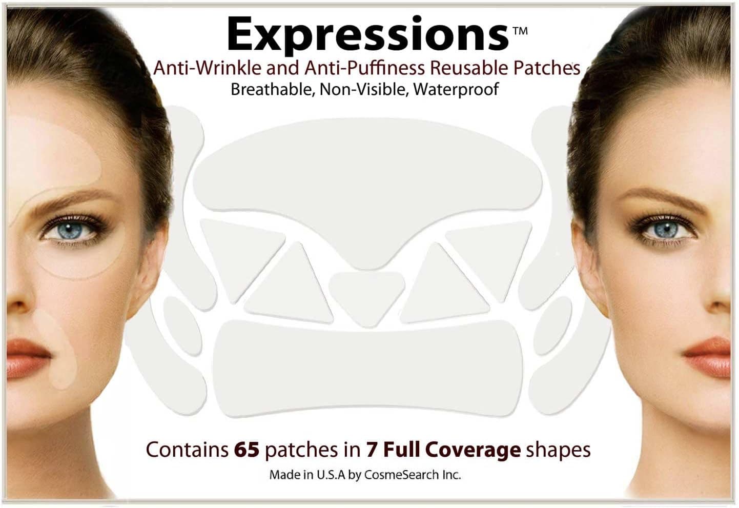Expressions Breathable Anti-Wrinkle Patches (Full Coverage)