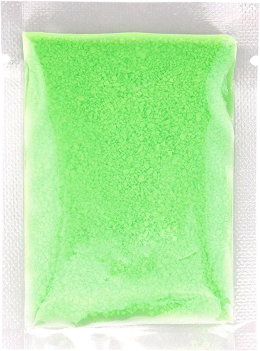INNOLIFE - Green - 10 Bags of 10g Total 100g Beautiful Fluorescent Sand Decorating Sand Home Decoration Luminous Glow Sand Glow in The Dark Sand