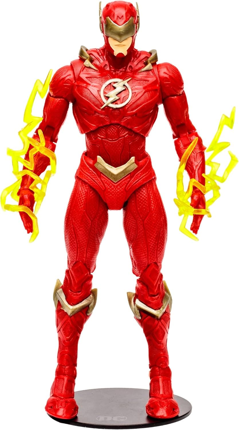 McFarlane Toys DC Direct - Page Punchers 7" Figure with Comic - The Flash Wave 2 - The Flash (Barry Allen)
