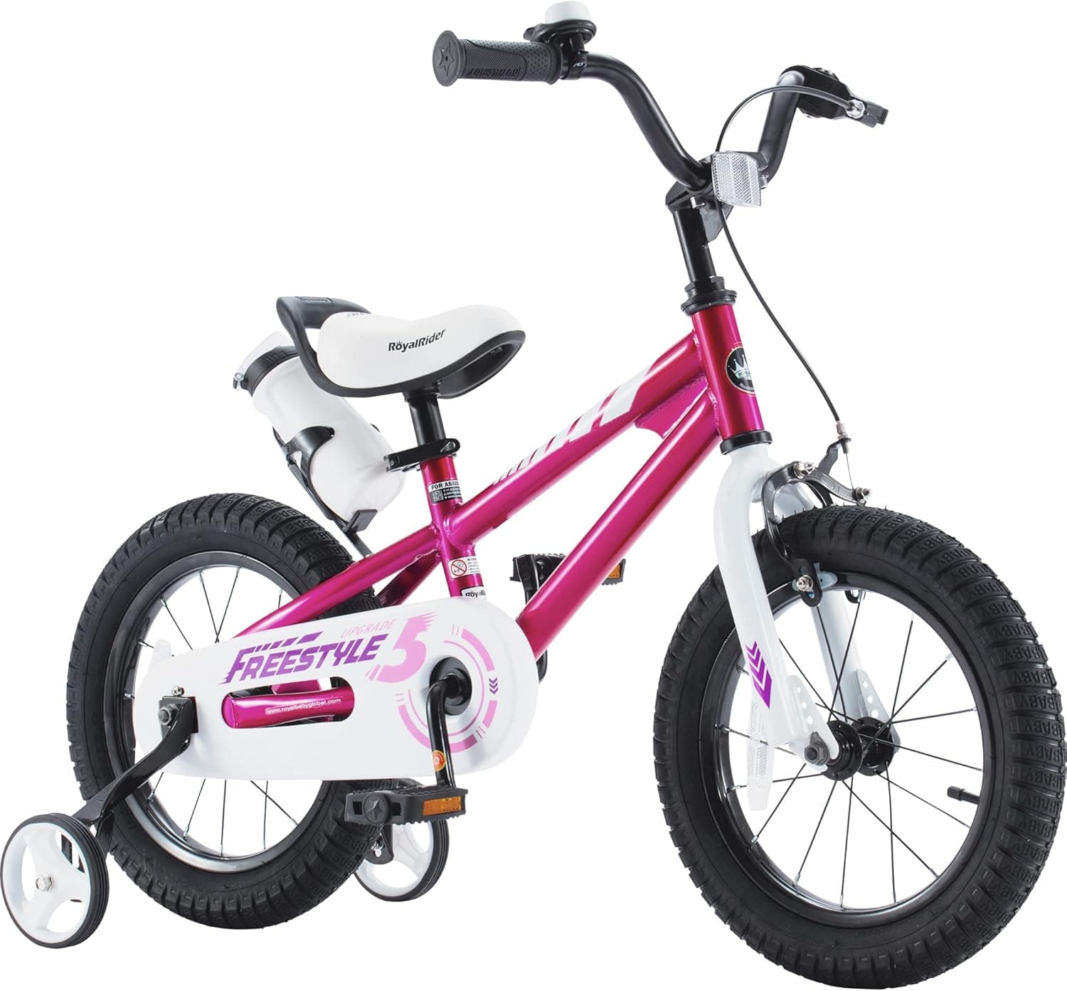 RoyalBaby Freestyle Kids Bike 12 14 16 18 20 Inch Bicycle for Boys Girls Ages 3-12 Years, Multiple Color Options