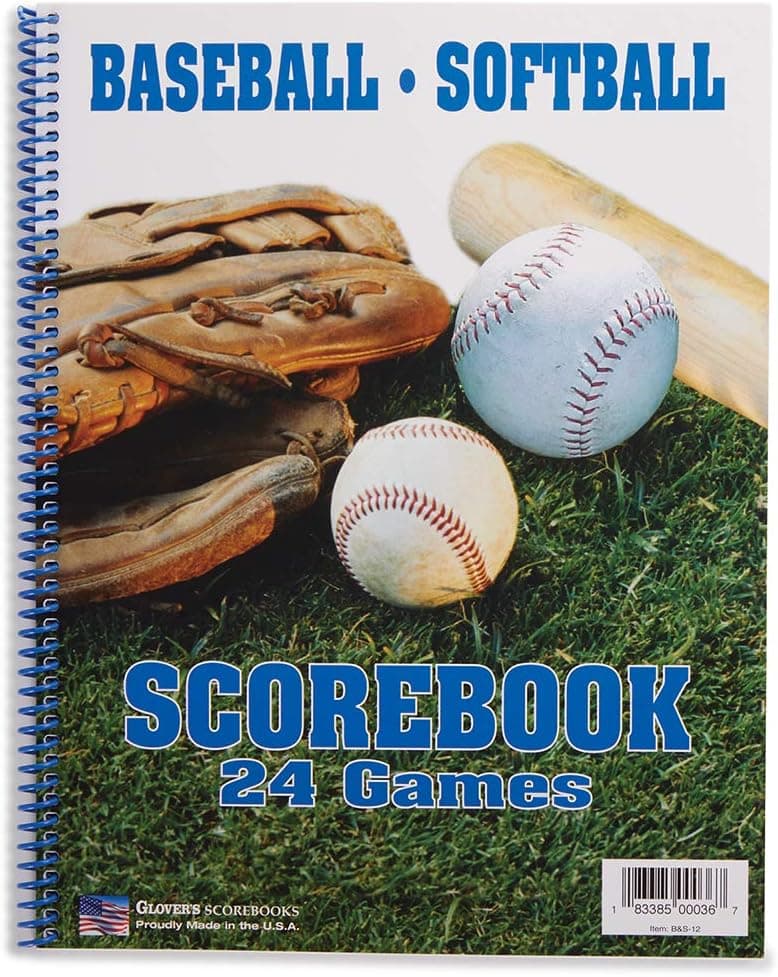 BSN Baseball/Softball Scorebook (Oversized) [Packaging May Vary]