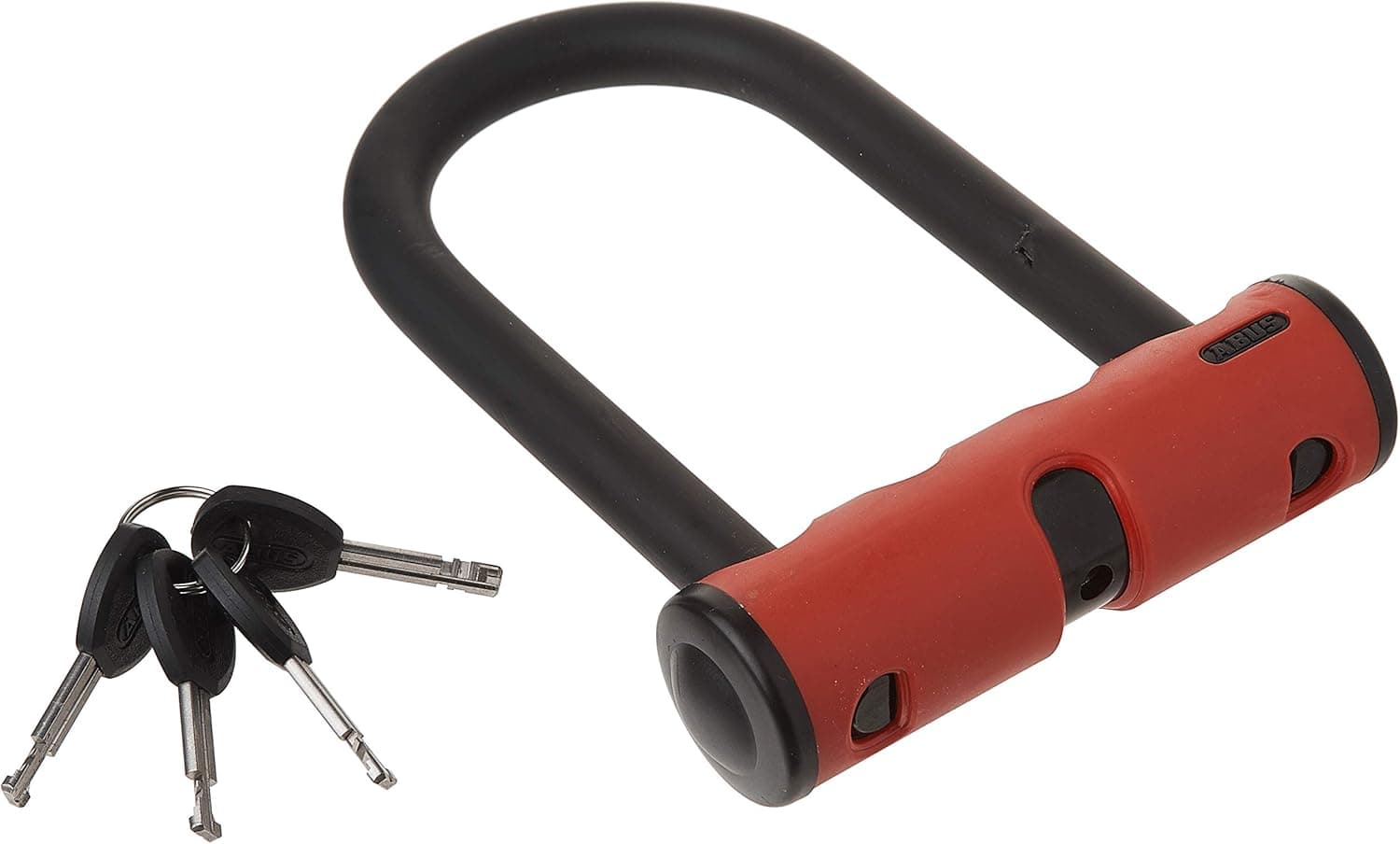 ABUS U-Mini 40/130 HB (Color: red) D Lock Bike Combination