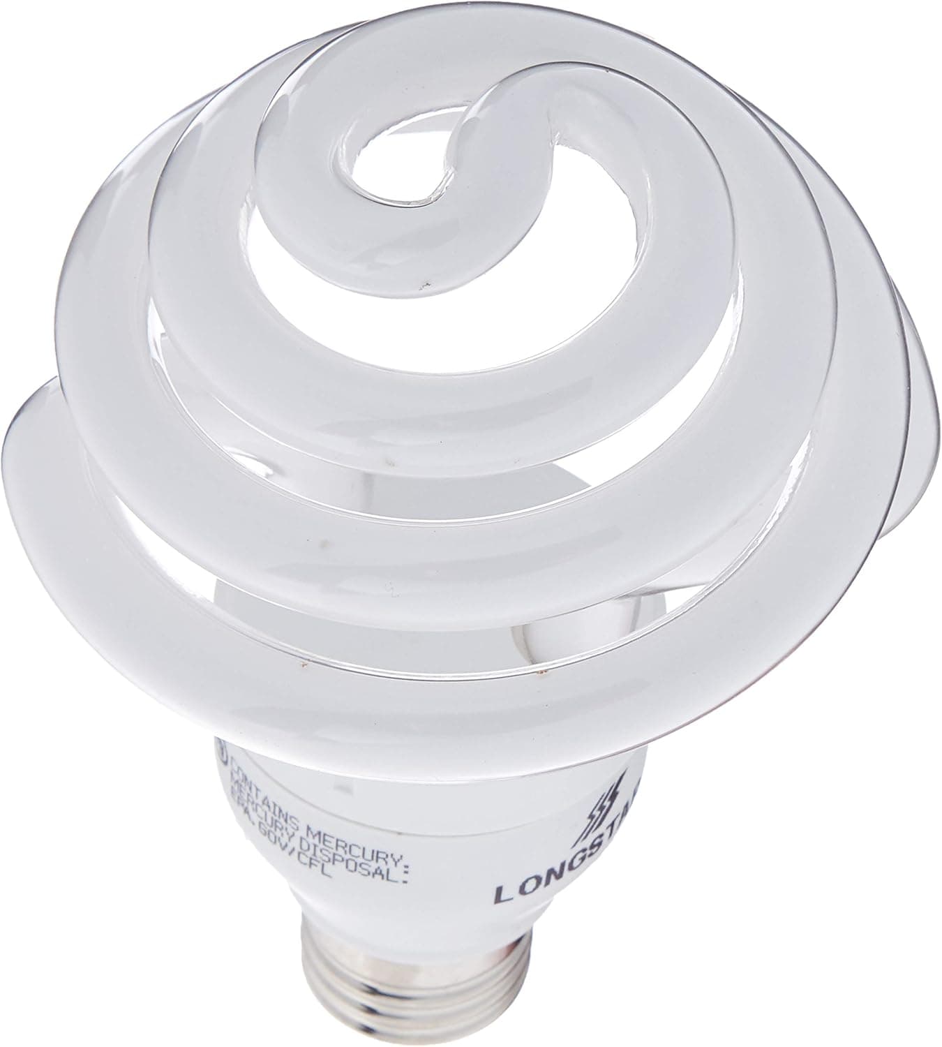 Long Star 30W 120V Bright White Mushroom Style CFL Bulb