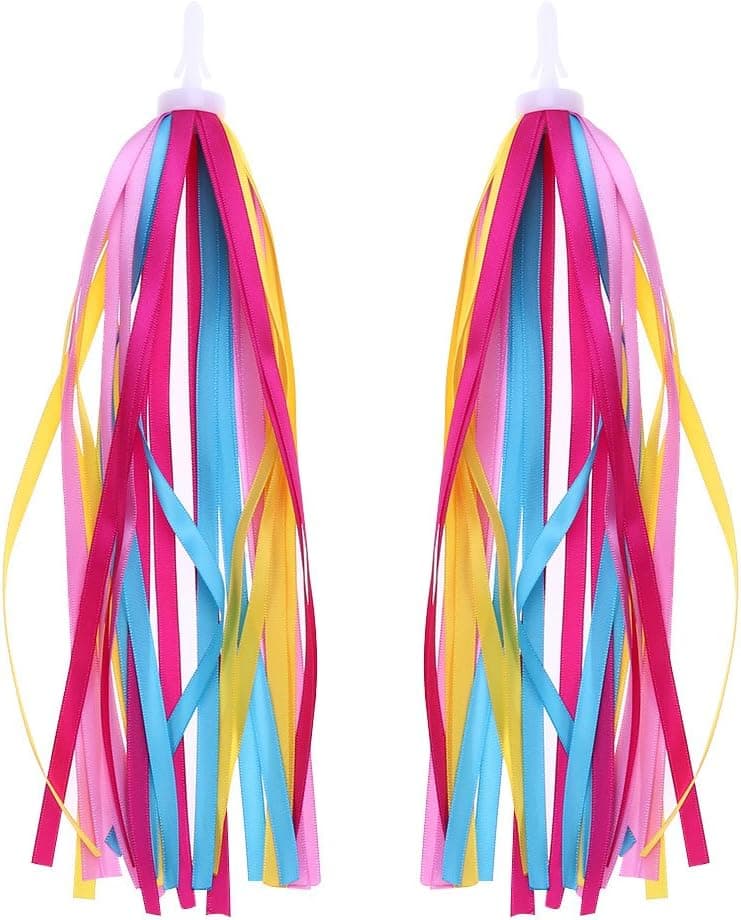 VORCOOL Kids Colourful Bike Streamers Tassel Ribbons for Boys Girls