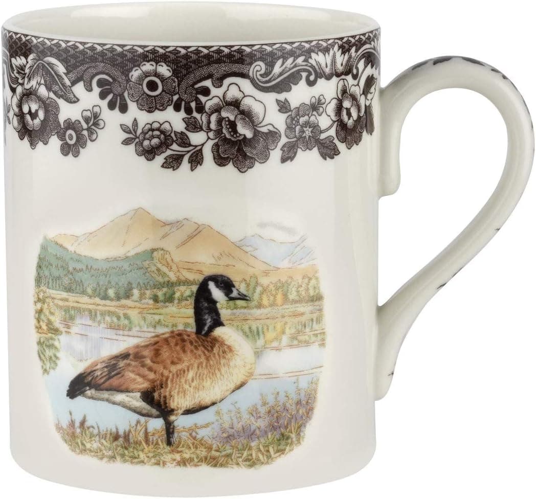 Spode Woodland Mug (16oz) - Canada Goose Design- Porcelain