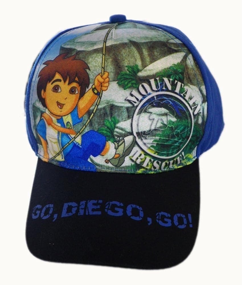 Nickelodeon Go, Diego, Go! Blue Baseball Cap