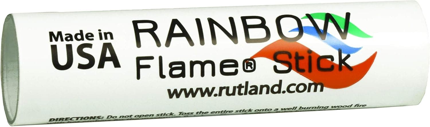 Rutland 715C Rainbow Flame Stick - 36 Pieces