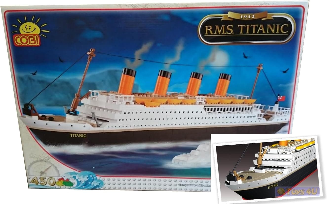 Titanic Cobi 1912 RMS, White Star Line, Special Edition, Building Bricks