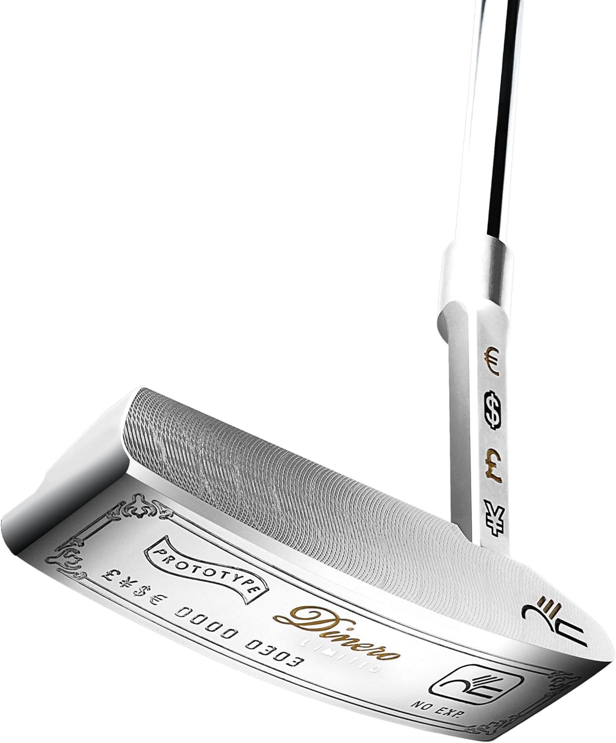 Never Compromise Men's Limited Dinero Baron Blade Putter, Right Hand, 35-Inch