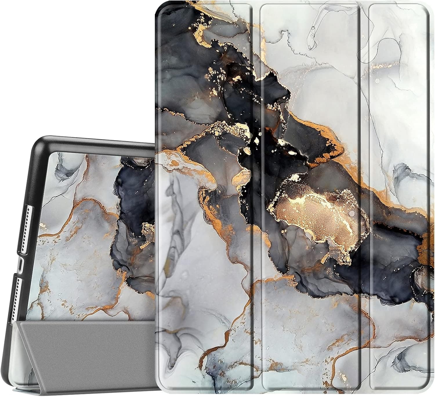 Fintie Case for iPad 6th Generation 2018 / iPad 5th Gen 2017/ iPad Air 2 / iPad Air - Lightweight Slim Shell Standing Cover with Auto Wake/Sleep Feature for iPad 9.7" Tablet, Cloudy Marble