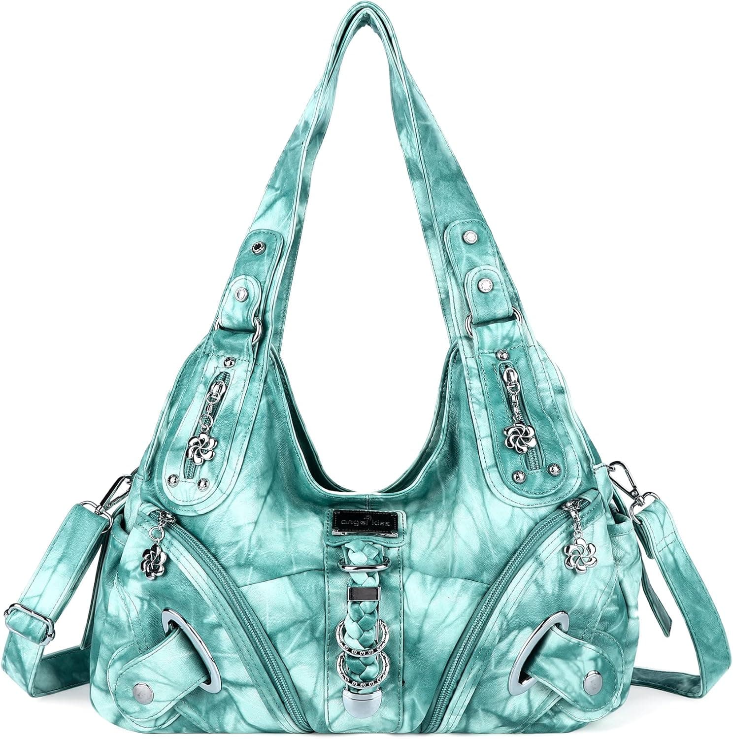 Angelkiss Hobo Purses and handbags for Women Satchel Handbag Women Purses Large Daily Shoulder Bags
