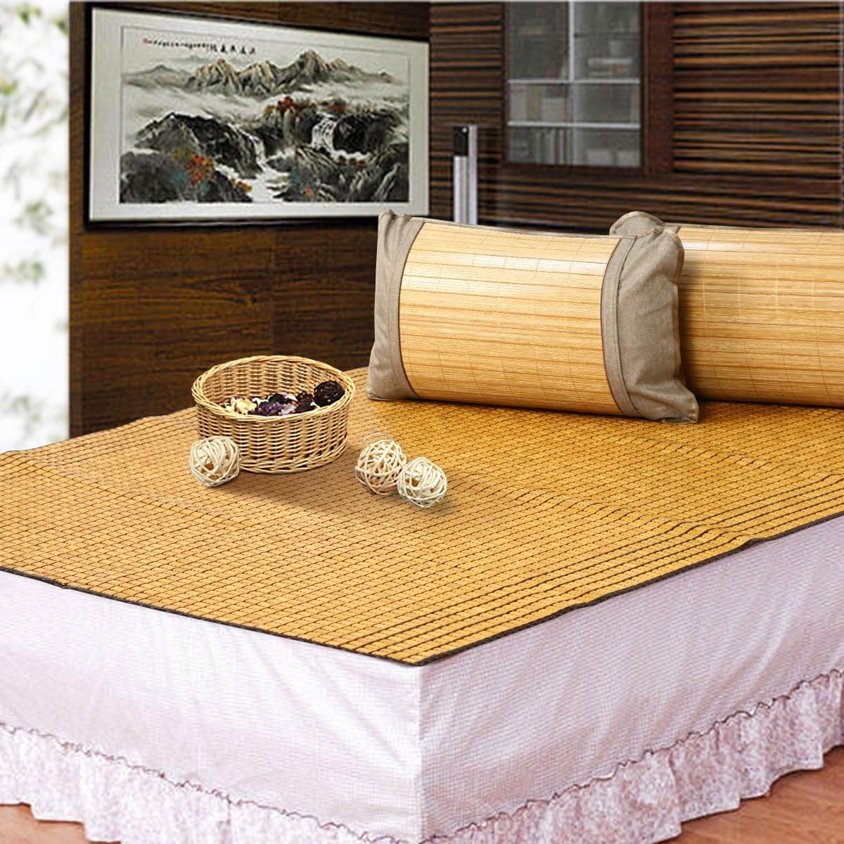 Amber Pure Bamboo Summer Sleeping Mat (Full)