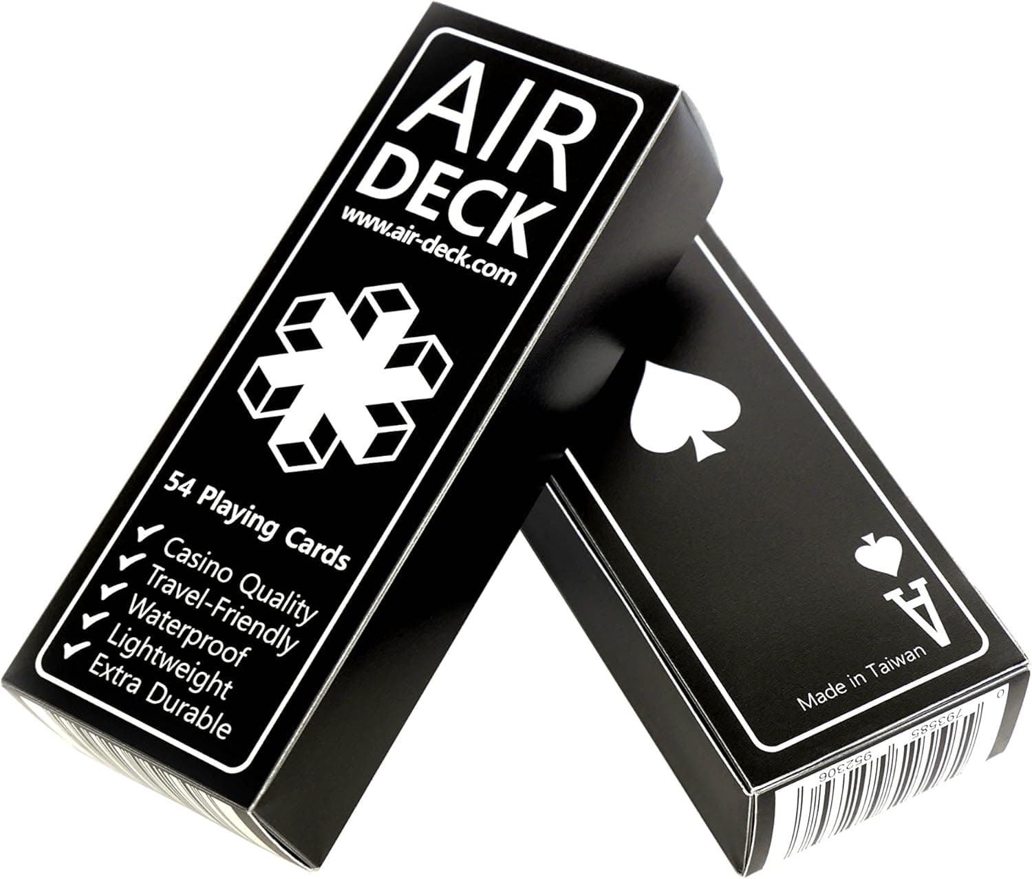 Air Deck Travel Playing Cards - Black