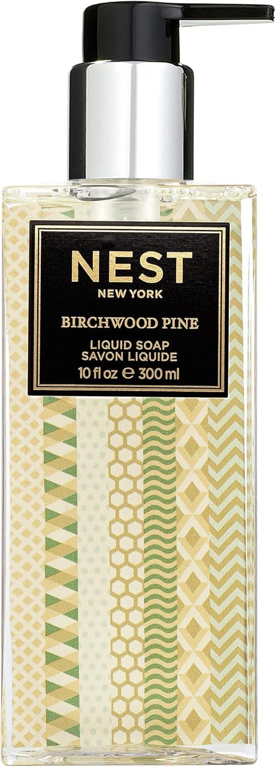NEST Fragrances Birchwood Pine Liquid Hand Soap, 10 Fl Oz