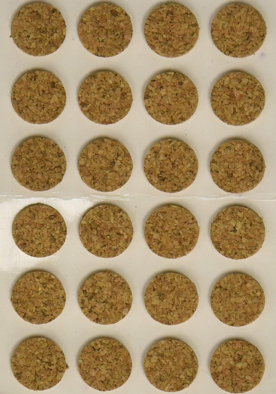 MINTCRAFT FE-50700 Cork Pads, 1/2-Inch, 24-Count