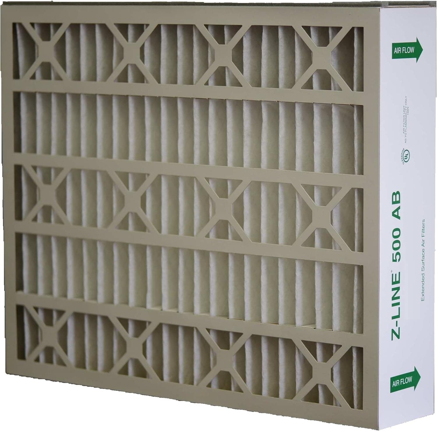 Glasfloss Industries ABP202552PK Z-Line Series 500 AB MERV 10 Air Cleaner Replacement Filter Option, 2-Case