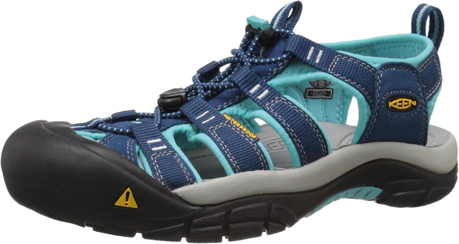 KEEN Women's Newport H2 Sandal, Poseidon/Capri, 9 M US