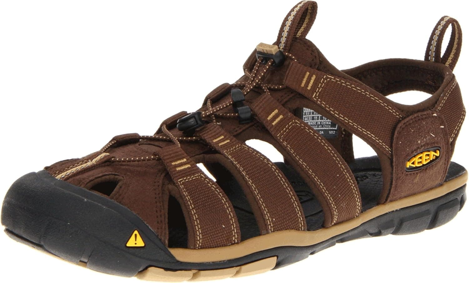 KEEN Men's Clearwater CNX Sandal,Cascade Brown/Antique Bronze,10 M US
