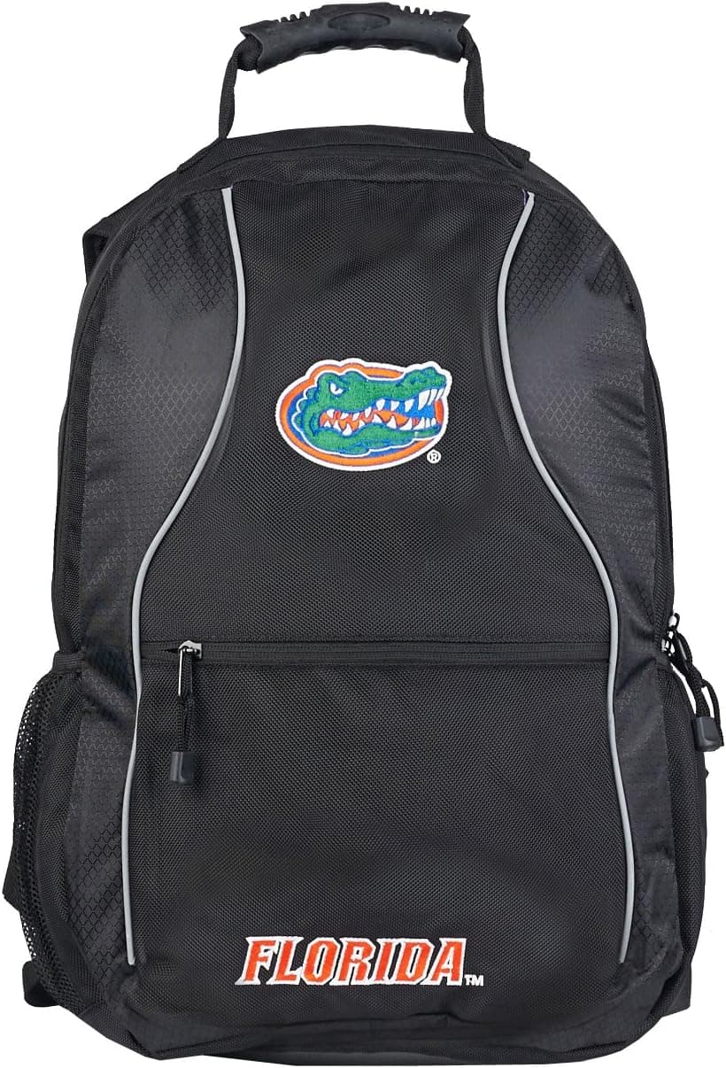 Officially Licensed NCAA "Phenom" Backpack, 19", Black