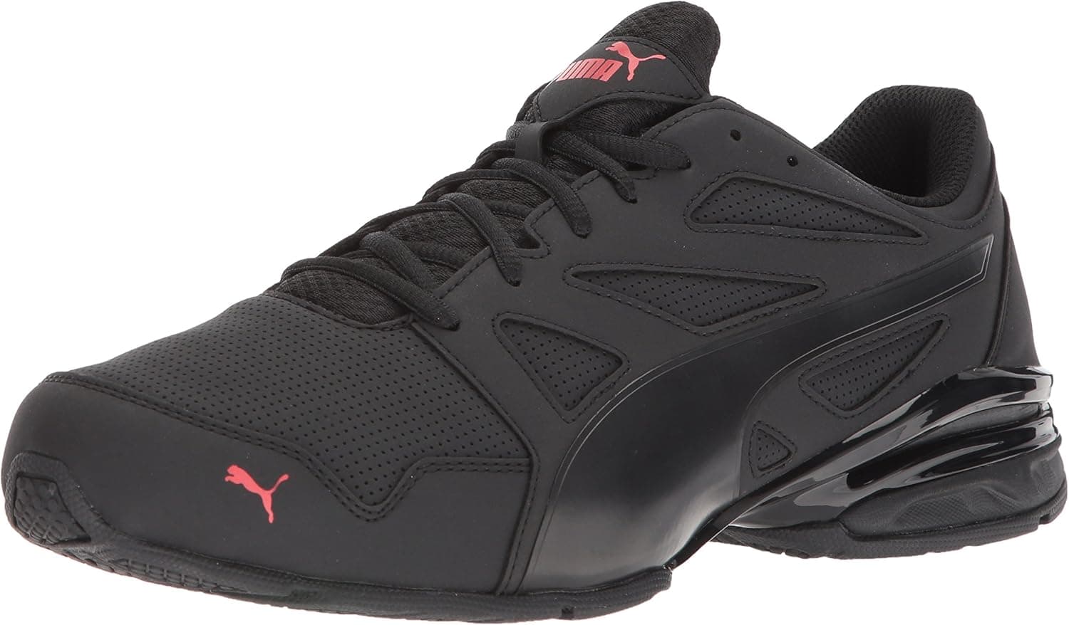 PUMA Men's Tazon Modern SL FM Sneaker Black/High Risk Red