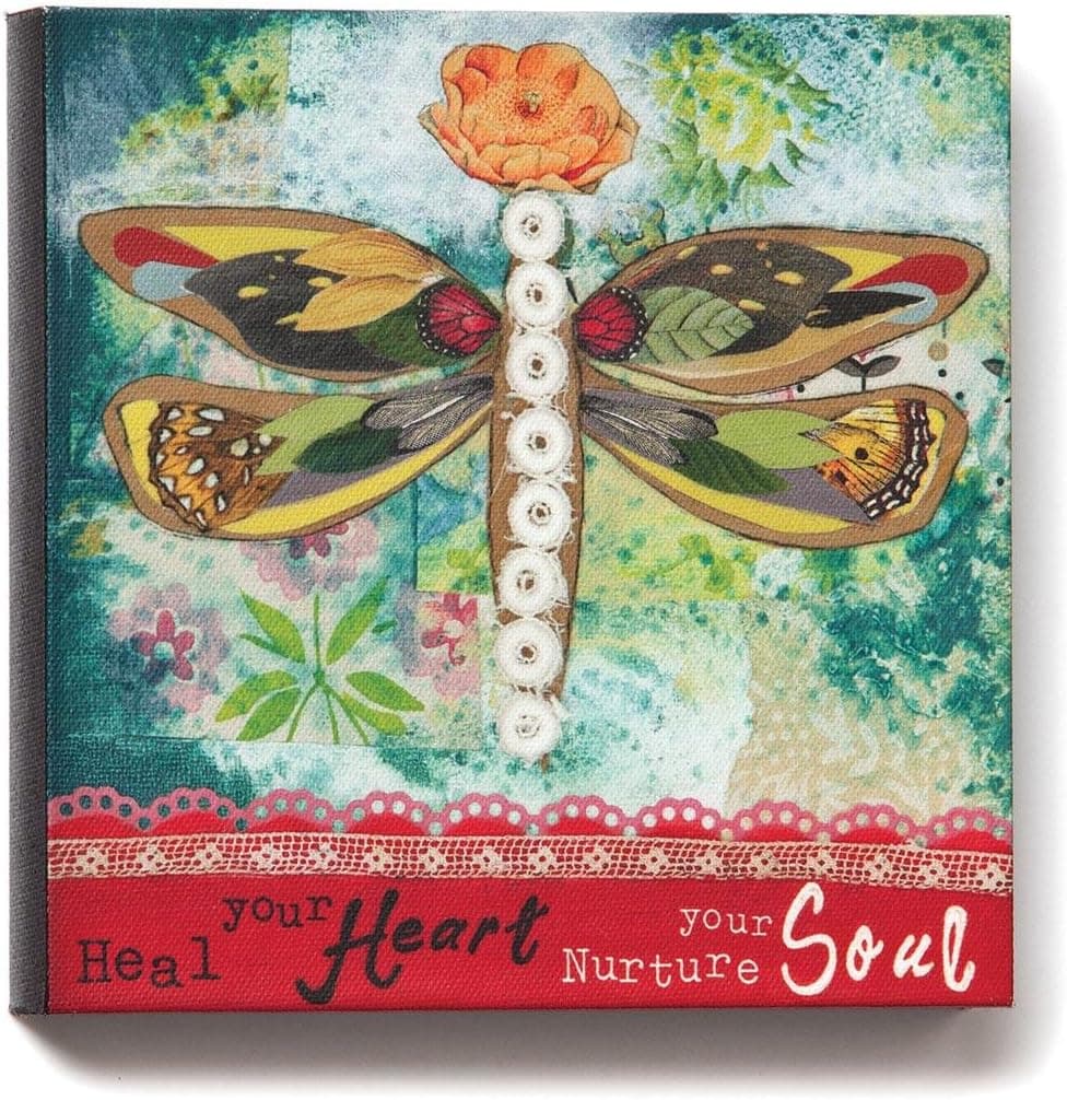 DEMDACO Kelly Rae Roberts Heal Your Heart Wall Art, 6-Inch