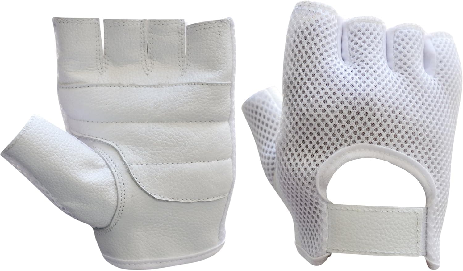 LongLifeLeather Mens Leather Weightlifting Gym Workout Fitness Gloves Lll-1013