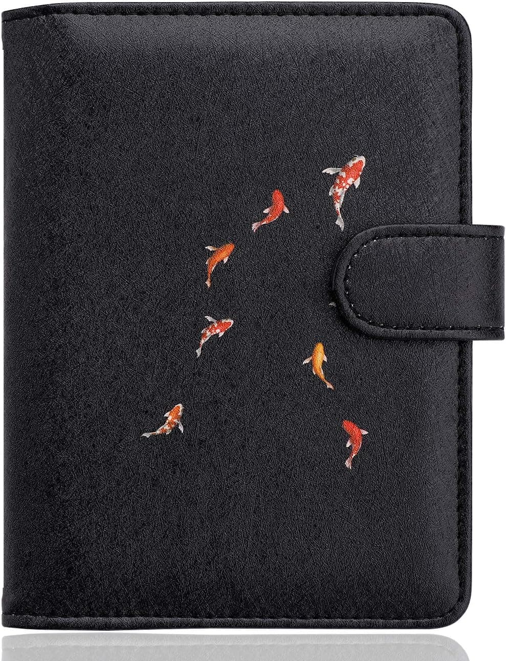 WALNEW Passport Holder Cover Case Travelling Passport Cards Carrier Wallet Case, Carp