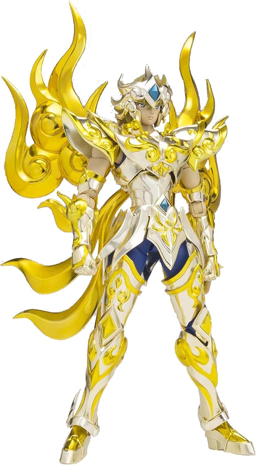 TAMASHII NATIONS Bandai Saint Cloth Myth EX Leo Aioloa God Cloth Saint Seya Action Figure