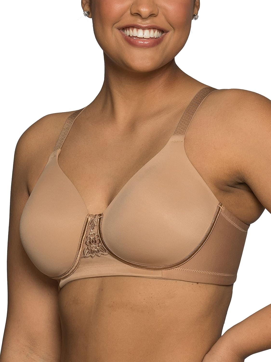 Vanity Fair Women's Full Figure Beauty Back Smoothing Bra (36C-42H)
