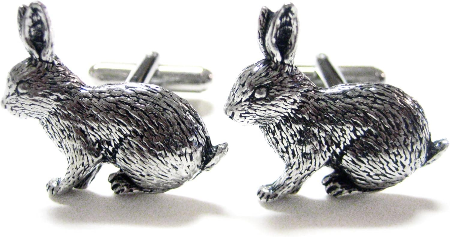 Kiola Designs Rabbit Hare Cufflinks