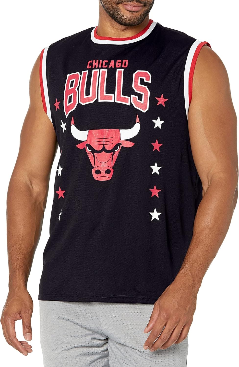 Ultra Game NBA Mens Tank Top Mesh Sleeveless Muscle T-Shirt