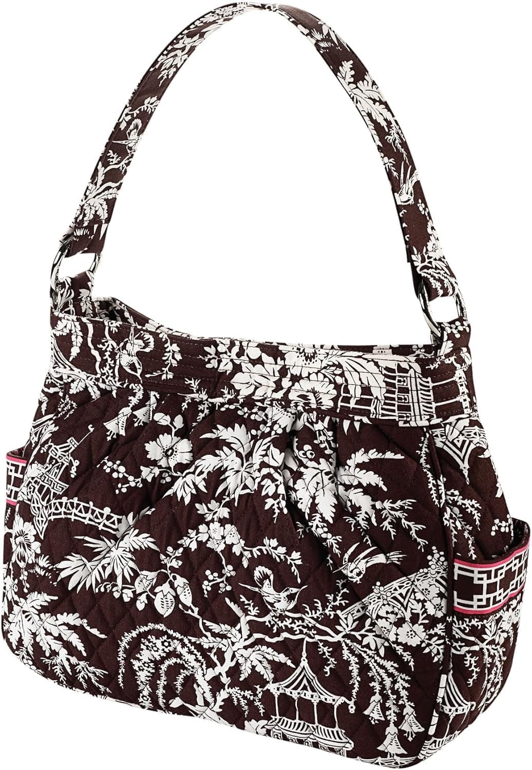 Vera Bradley Reversible Tote Bag Purse Imperial Toile