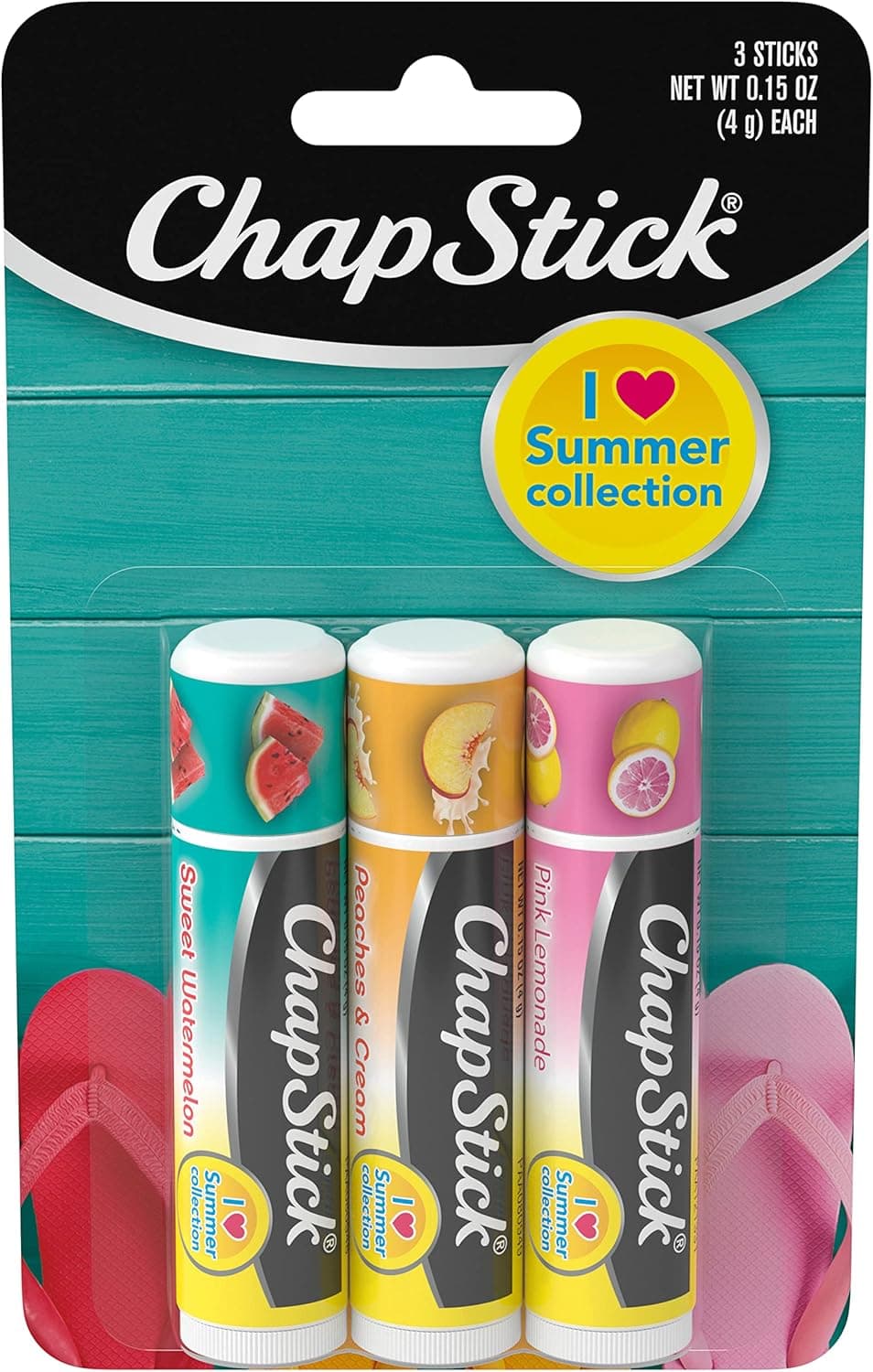 Chapstick Lip Tube (Pack of 3)