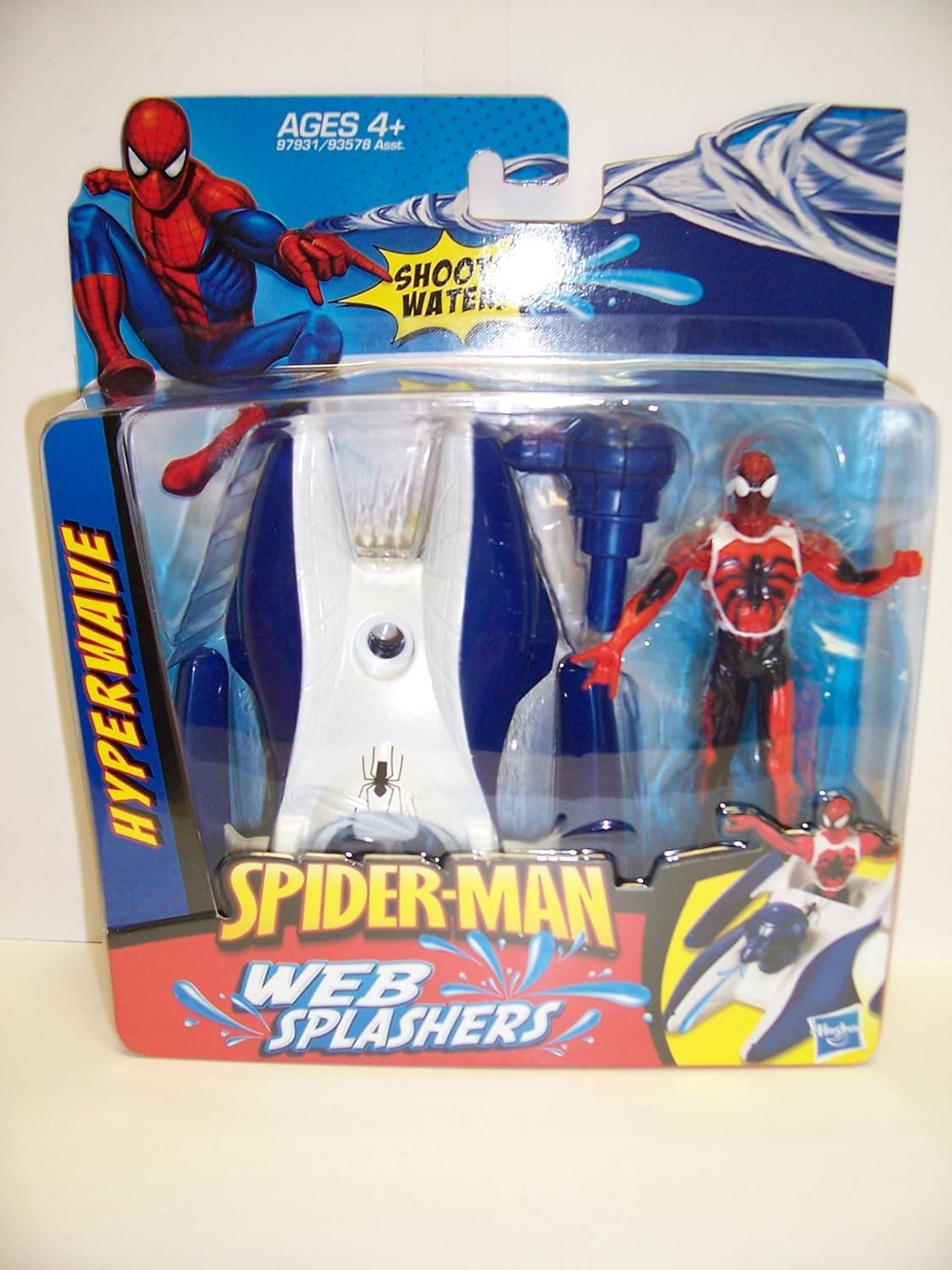 Hasbro Spider-Man Web Splashers Hyperwave Shoots Water