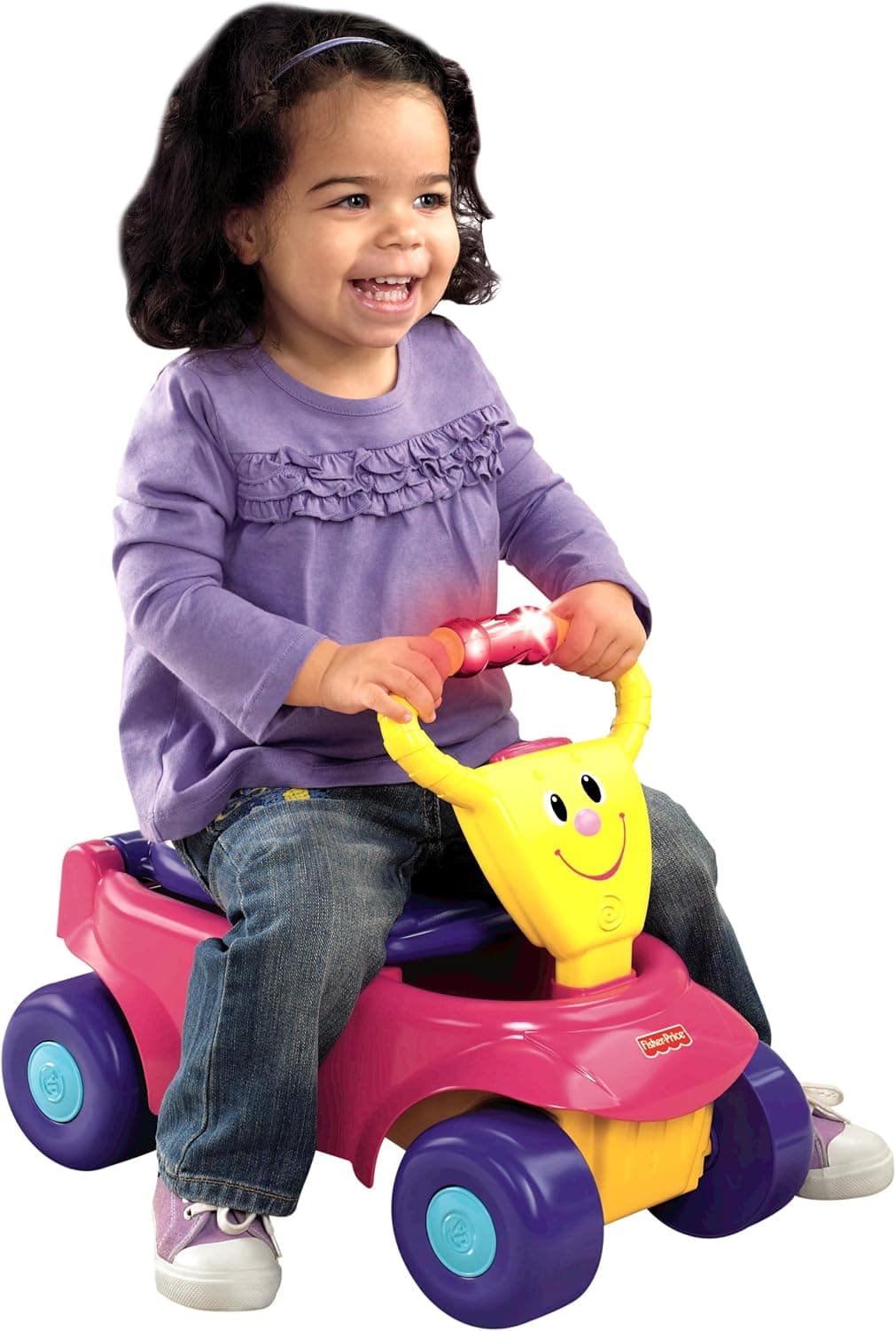 Fisher-Price 2-in-1 Infant Wagon Rider, Pink