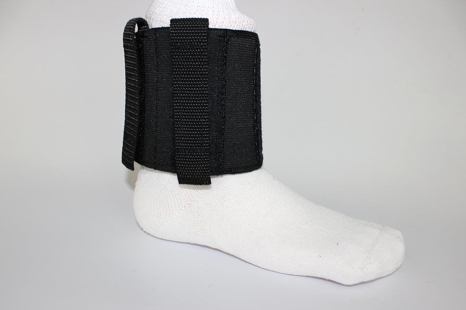 Daltech Force Black 2 Magazine Ankle Holster with Padded Neoprene - CCW Concealed Carry Mag Ankle Holster - Single Stacked or Double Stacked