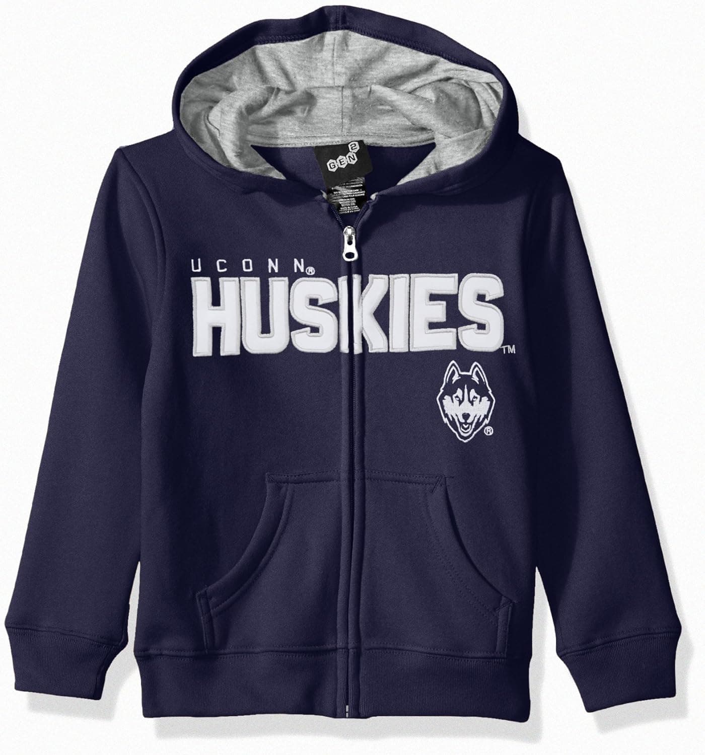 Outerstuff Boys' Stated Full Zip Hoodie