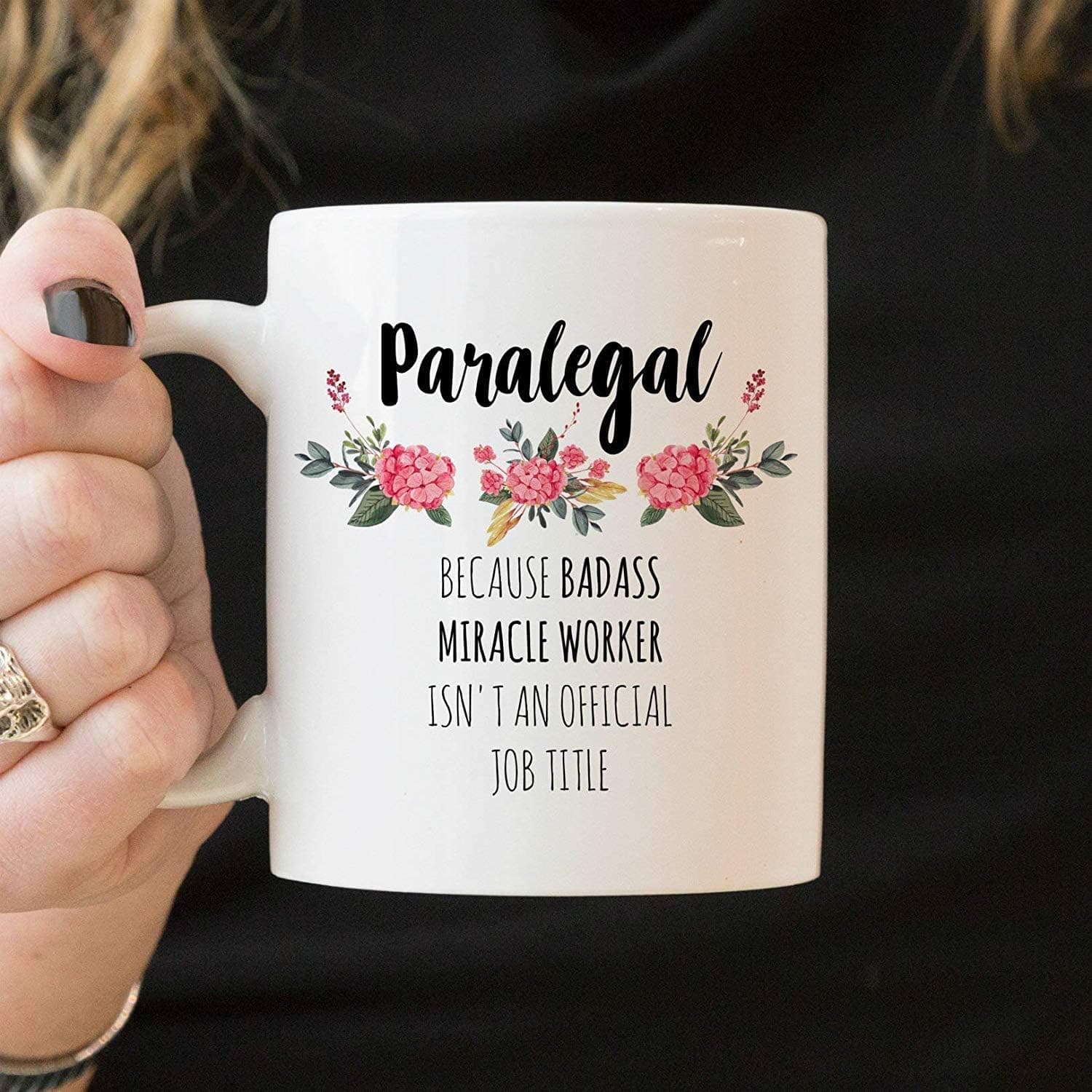 Funny Paralegal Mug, Legal Assistant or Paralegal Gift Ideas for Birthday and Graduation