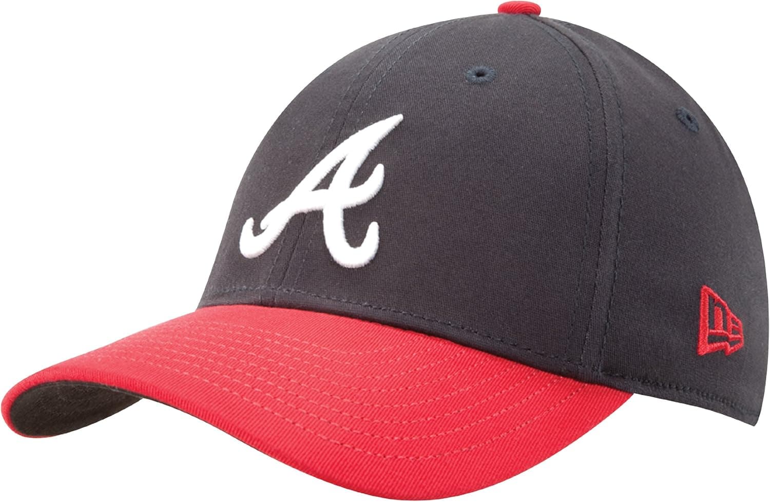 New Era Atlanta Braves MLB 3930 Fitted Baseball Hat 2018 Batting Practice Low Profile Curve Bill Caps