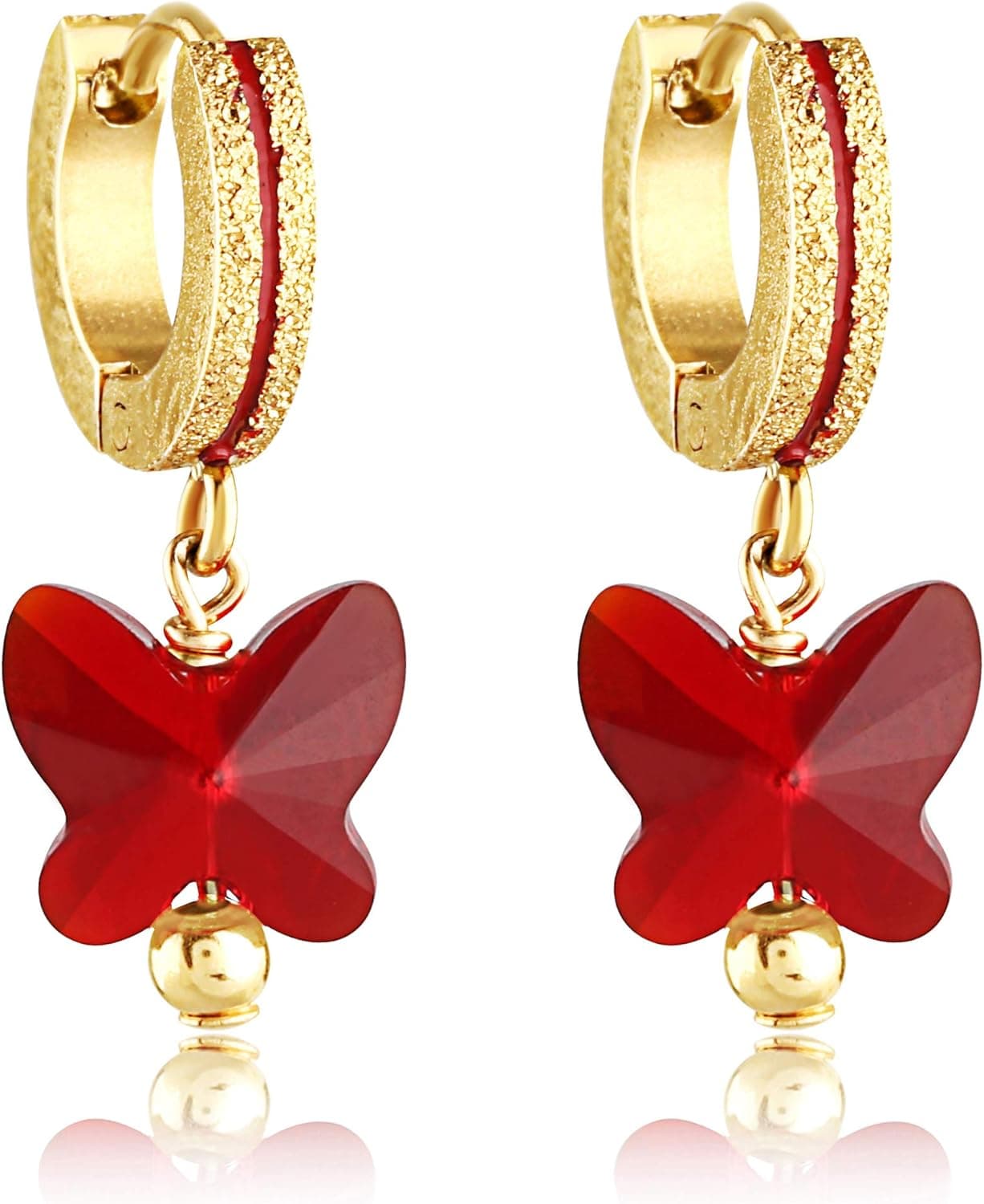 14k Gold Coated Tiny Hypoallergenic Surgical Steel Hoop Earrings for Babies – Special for Sensitive ears