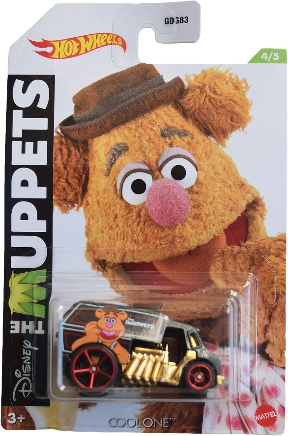 DieCast Hotwheels Cool One, Muppets 4/5 [Gray]
