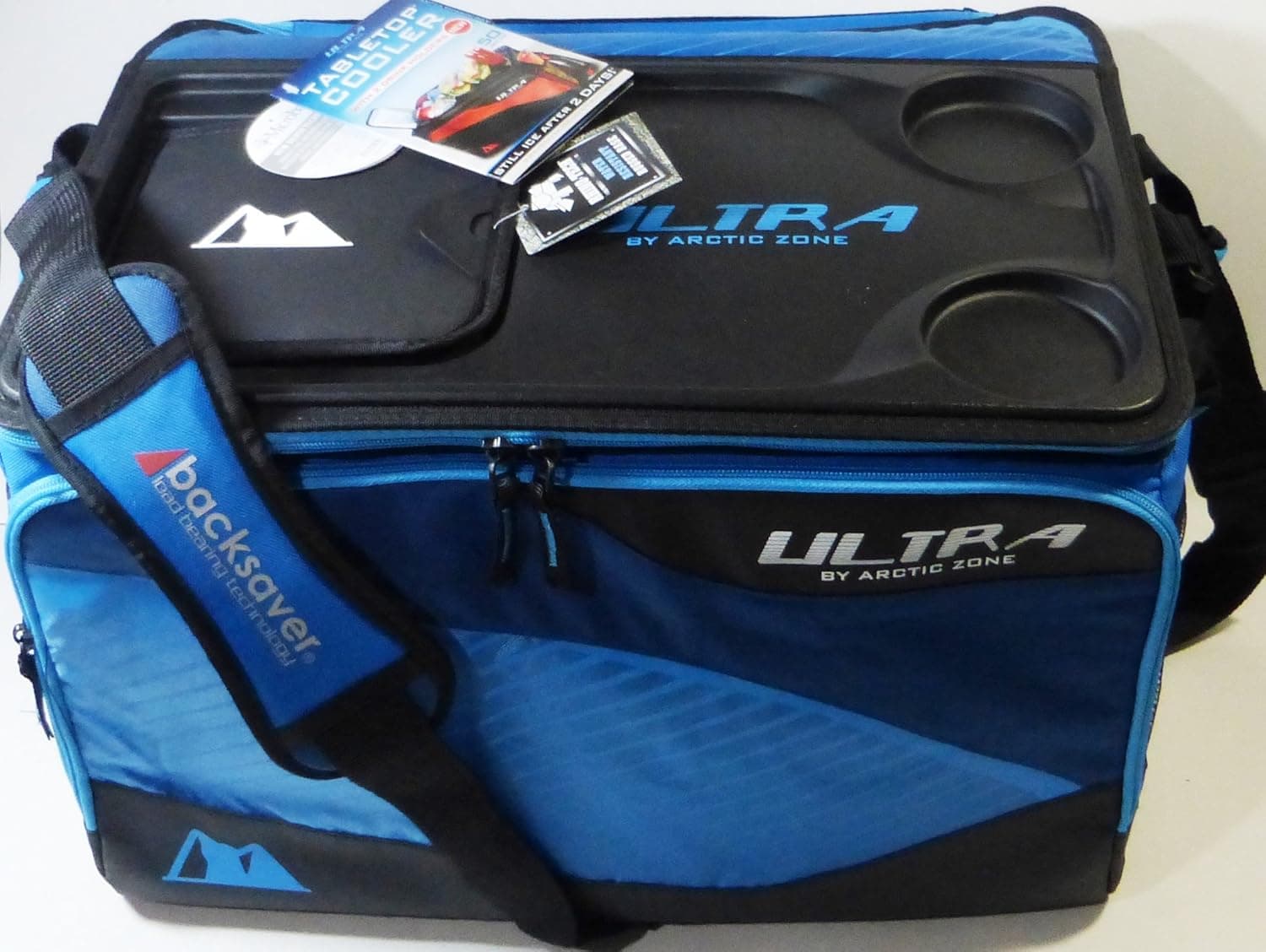 Arctic Zone Ultra 50 Can Table Top Cooler Folds Flat